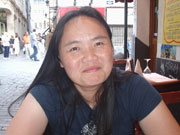 Mamma geniet
